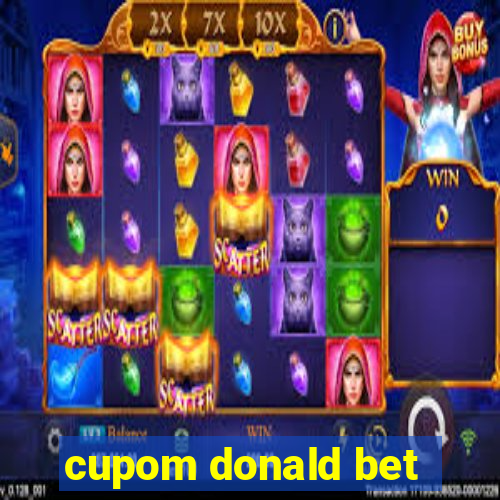 cupom donald bet